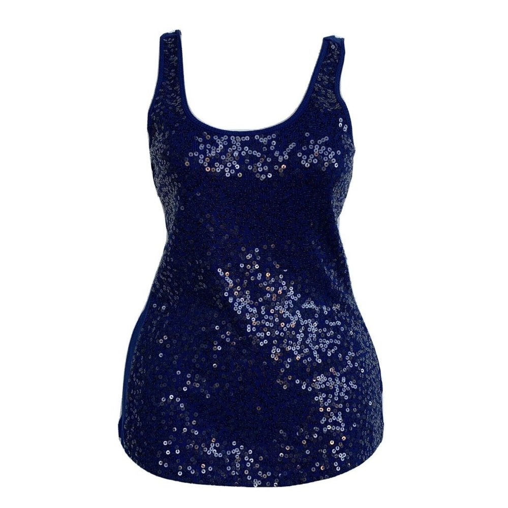 Express Women Top Blouse Size Small Blue Sleeveles‎